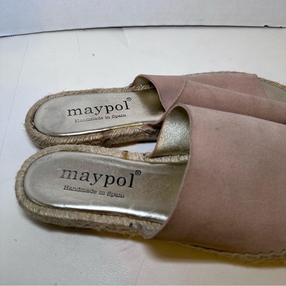 Maypol Espadrille Spain Sandals Slide Slip-On - Picture 8 of 12